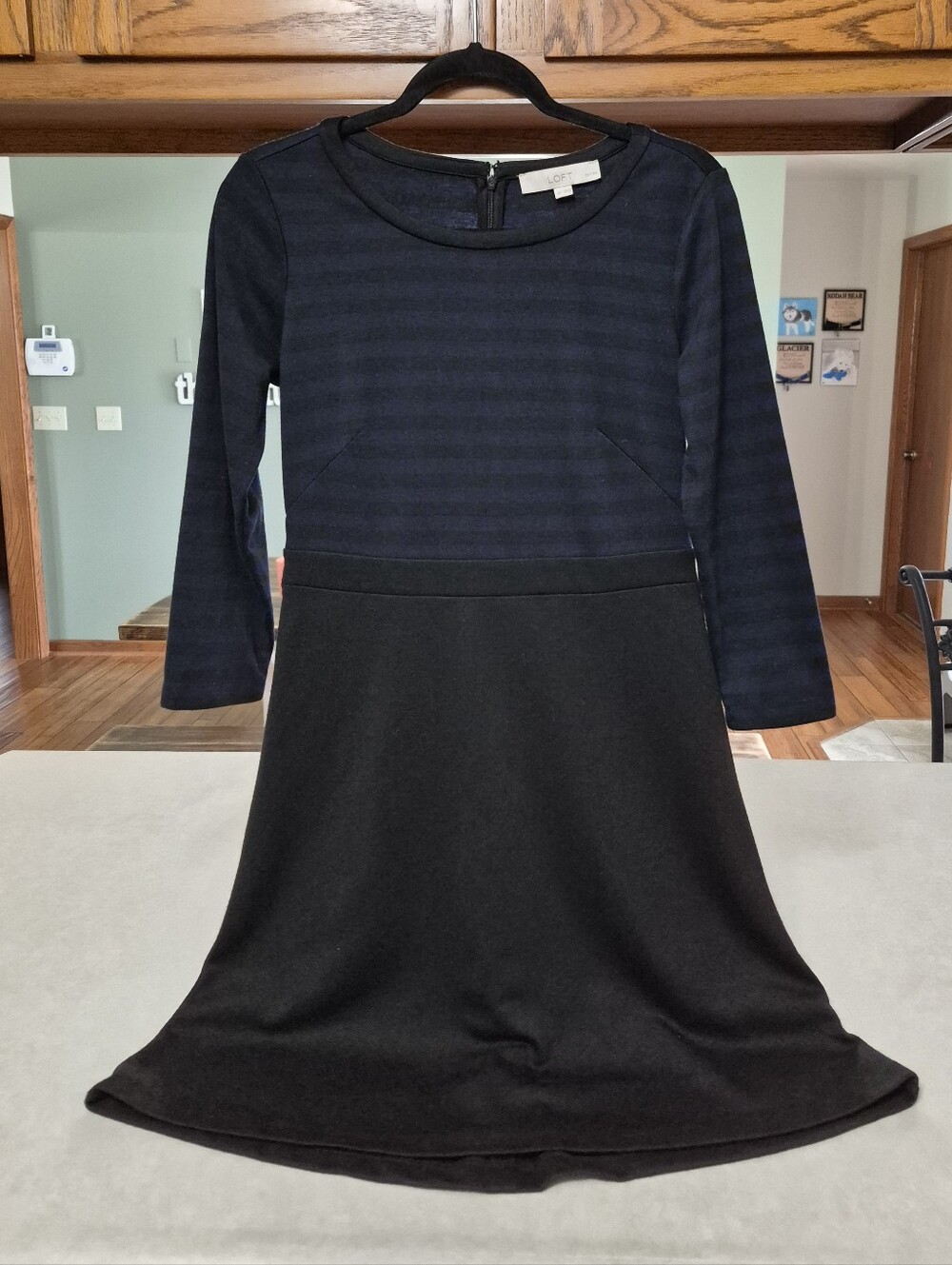 LOFT Striped Dress